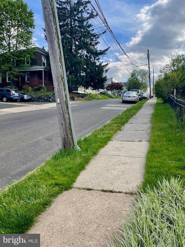 view of street