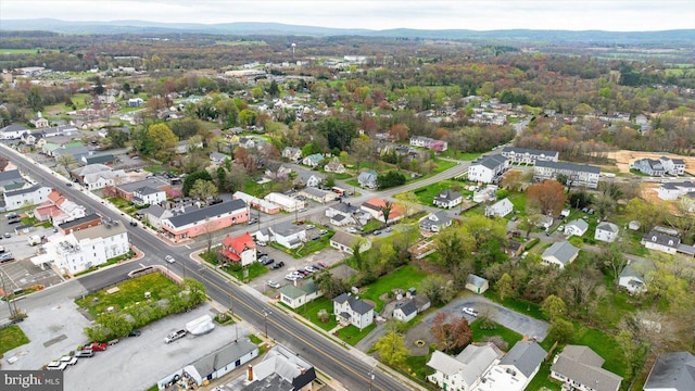 view of aerial view