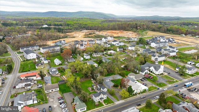 view of aerial view