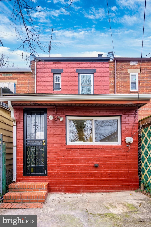 view of rear view of house