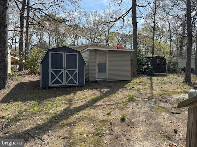 view of shed / structure