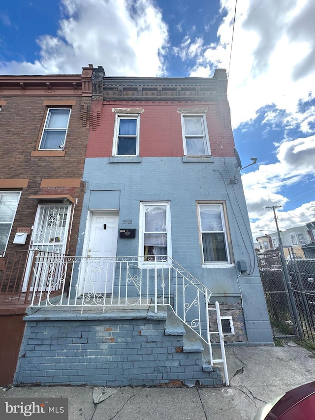 view of townhome / multi-family property