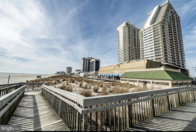 view of nearby features with a water view