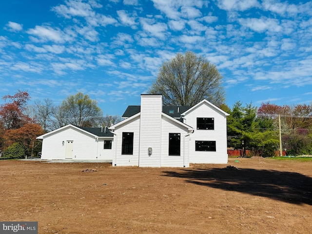 view of rear view of house