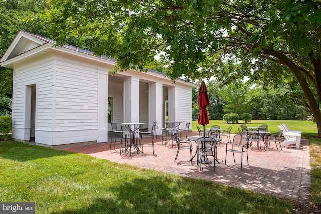 view of patio