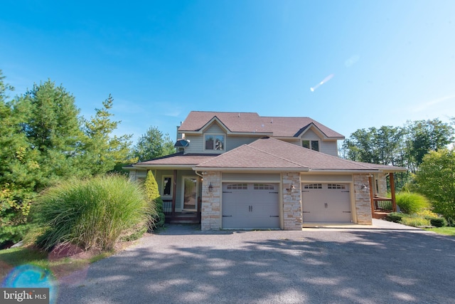 view of front of house with a porch