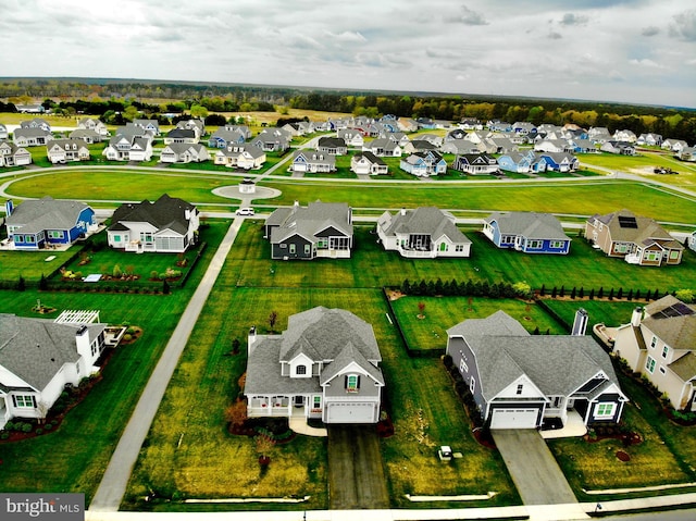 view of drone / aerial view