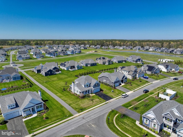 view of aerial view