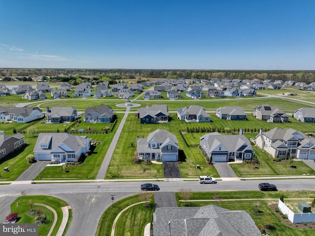 view of aerial view