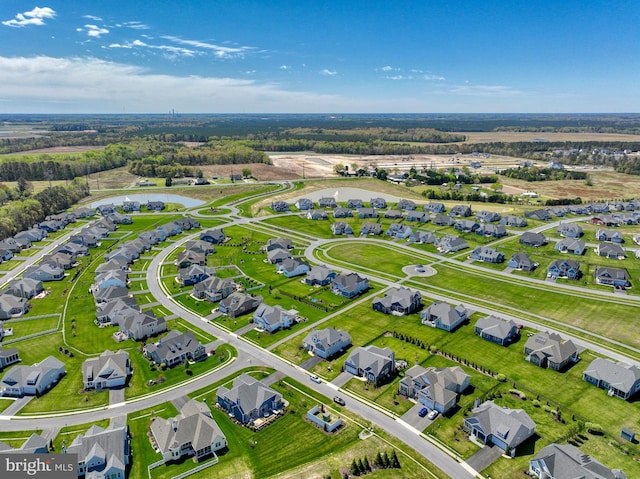 view of drone / aerial view