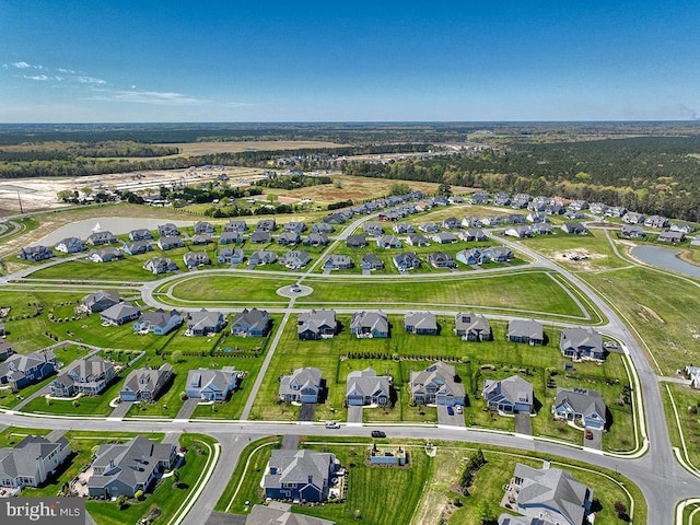 view of aerial view