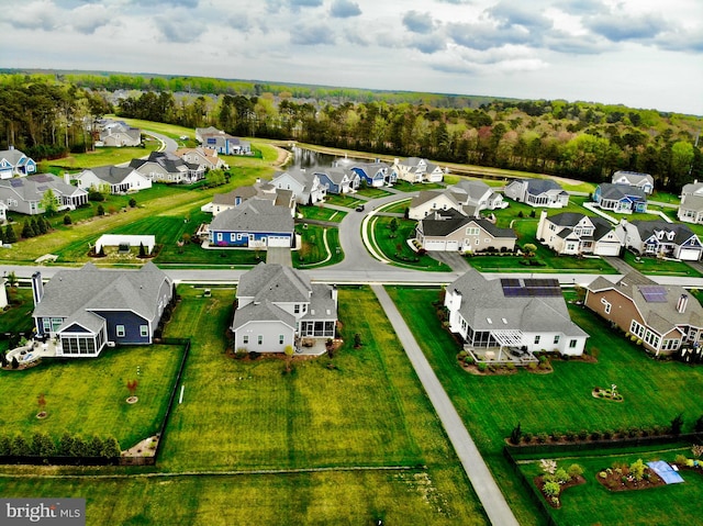 view of aerial view