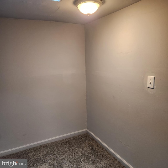 empty room with carpet floors