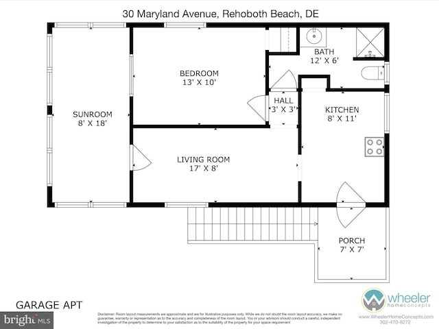 view of layout