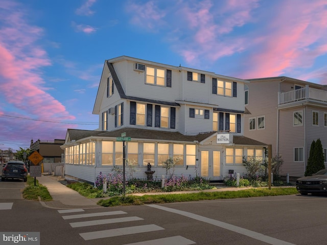 view of townhome / multi-family property