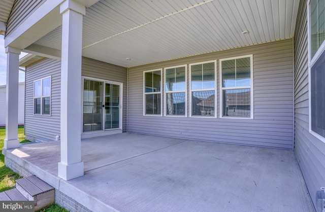 view of patio / terrace featuring covered porch