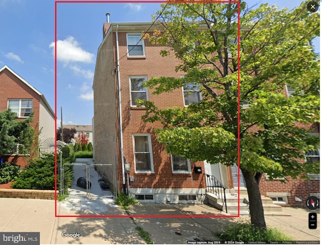 view of townhome / multi-family property