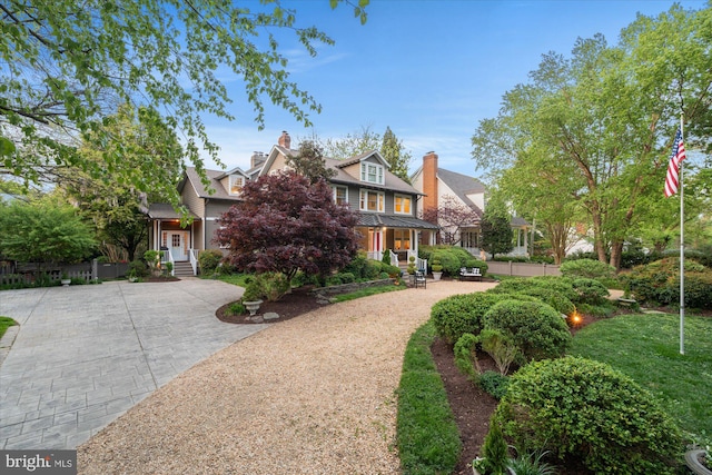 view of front of house