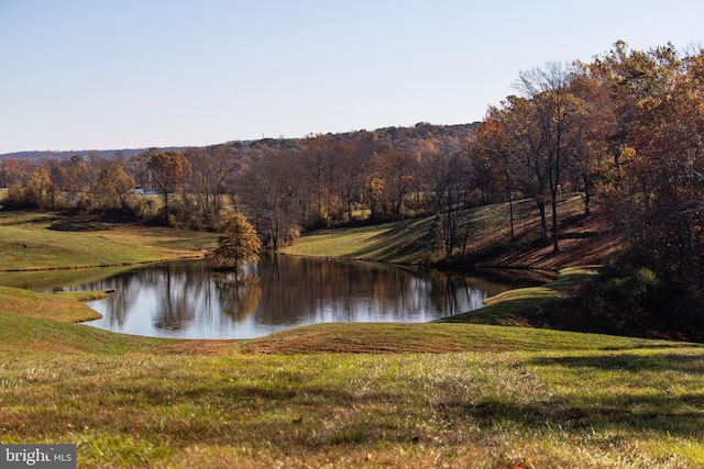 property view of water