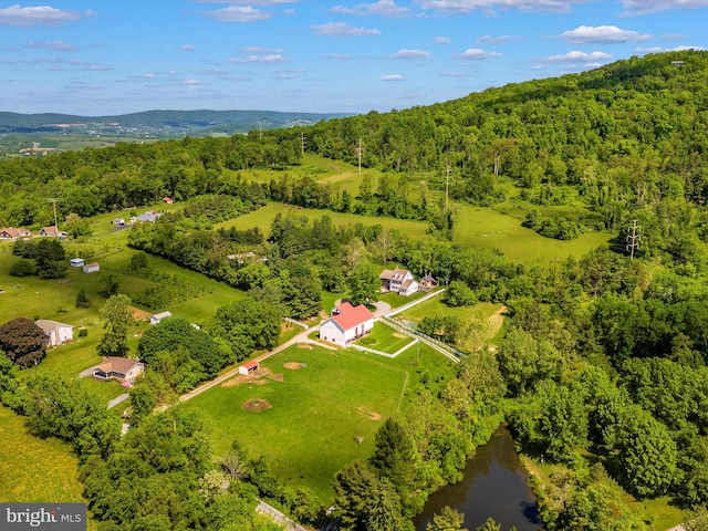 view of aerial view