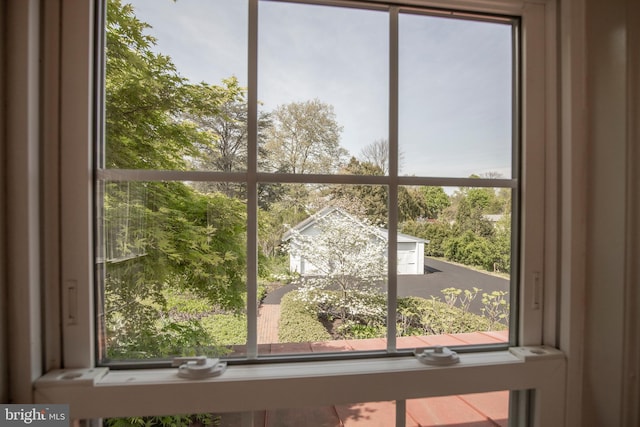 view of room details