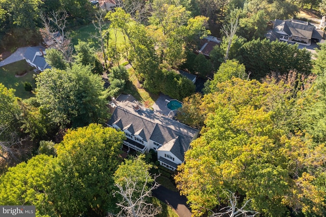 view of drone / aerial view