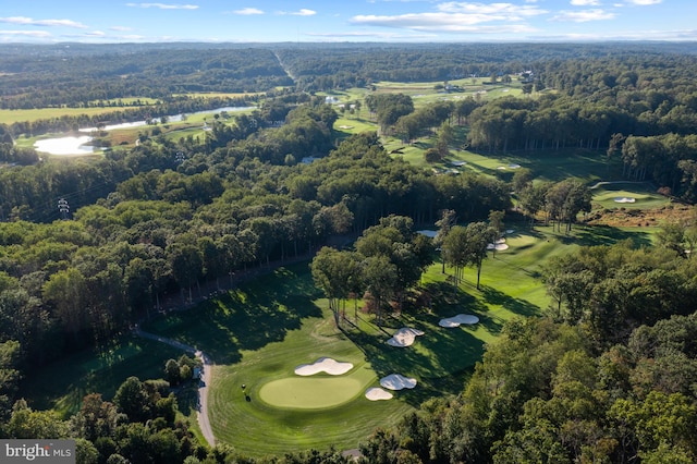 view of aerial view