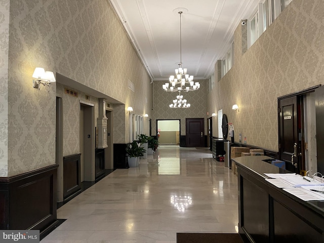 view of building lobby