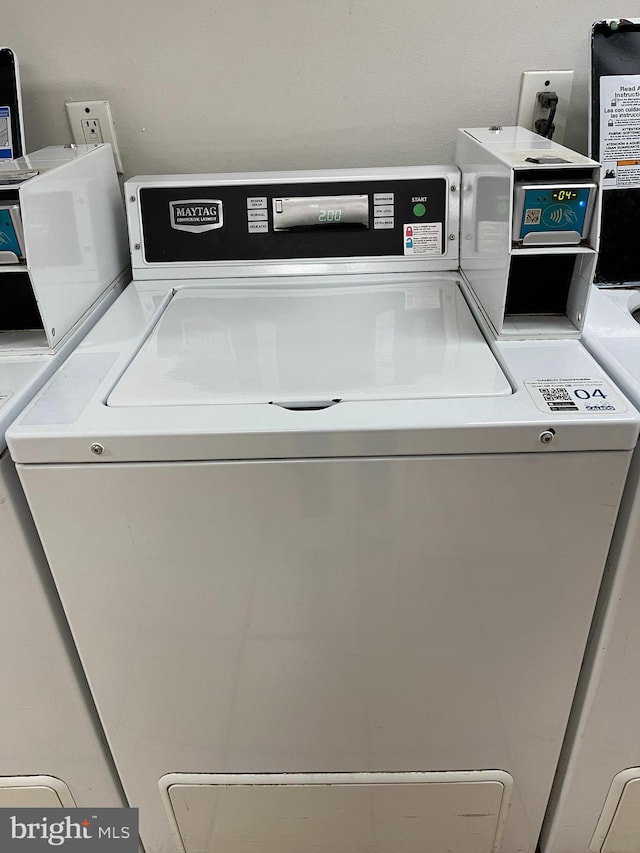 laundry area featuring separate washer and dryer