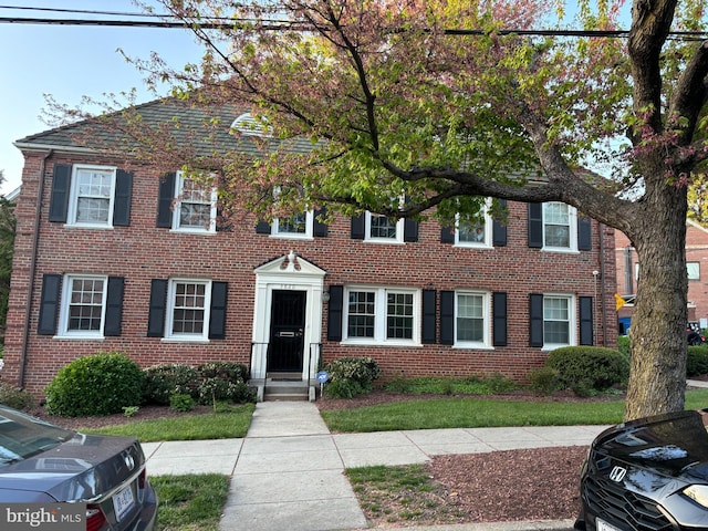 view of colonial home