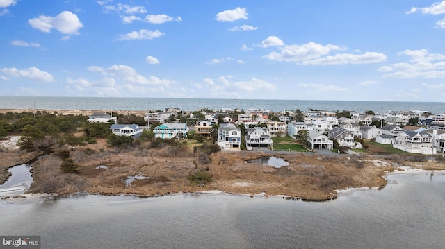 1707 Bay St, Fenwick Island, DE 19944 - drone / aerial view featuring a water view