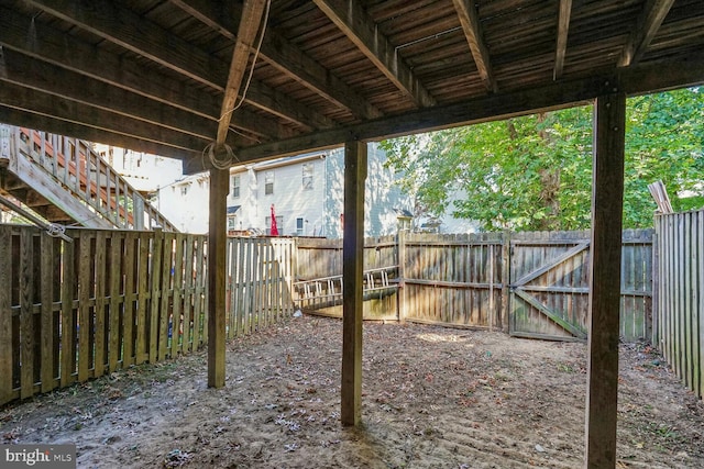 view of patio