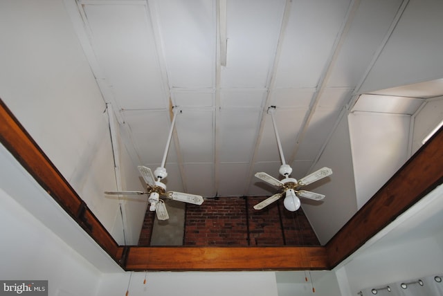 details with ceiling fan