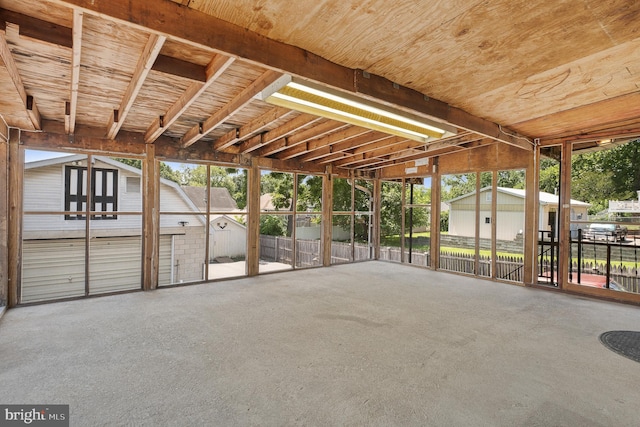1722 Selma Ave, Halethorpe, MD 21227 - view of unfurnished sunroom