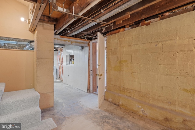 1722 Selma Ave, Halethorpe, MD 21227 - view of unfinished below grade area