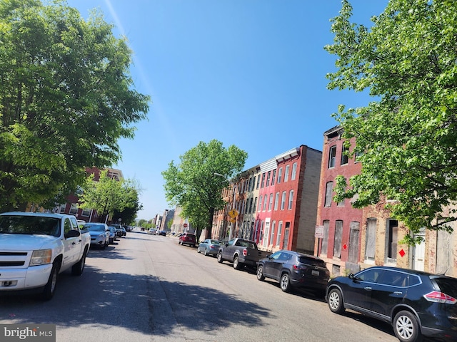 view of street