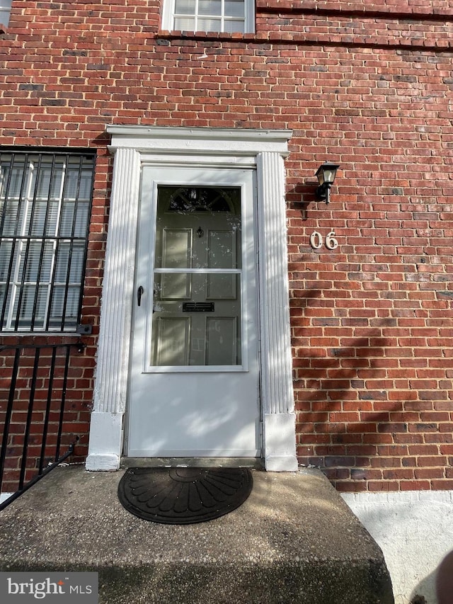 view of property entrance