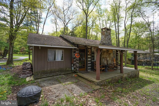 view of back of house