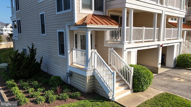 view of entrance to property