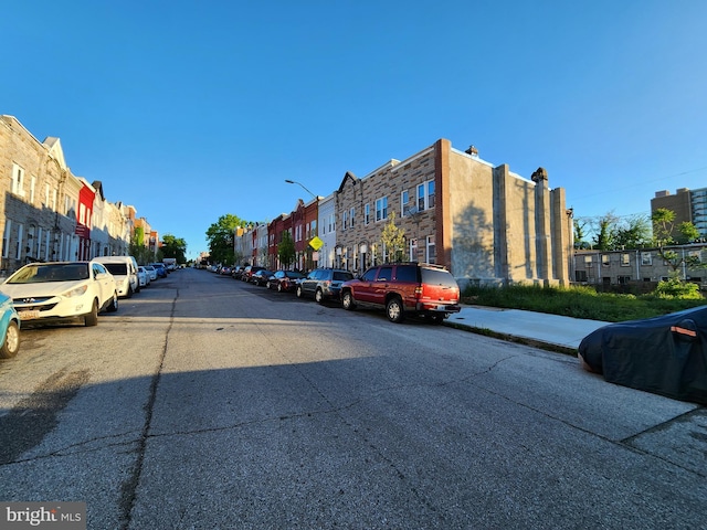 view of street