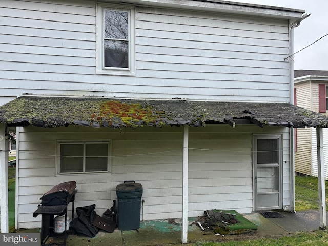 view of rear view of house