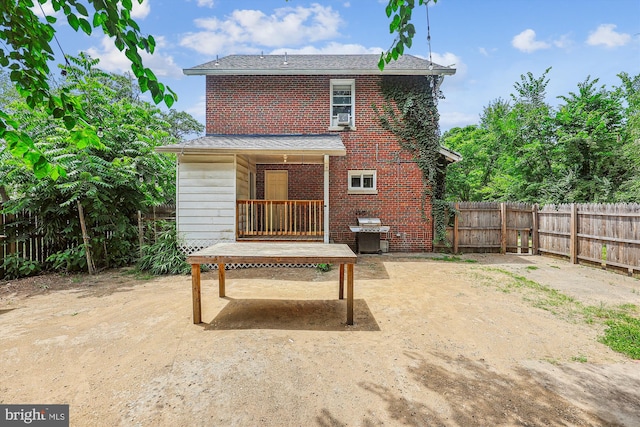 view of rear view of house