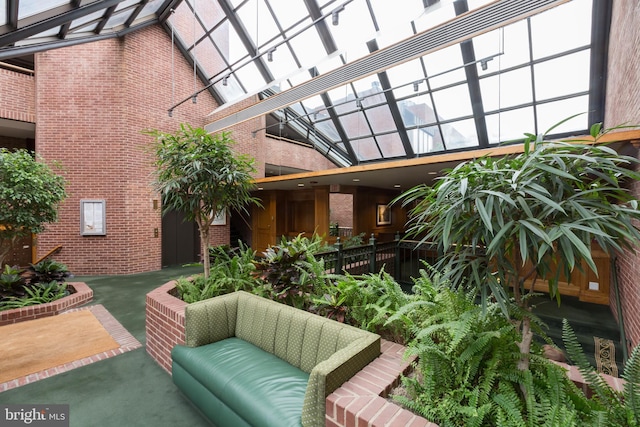 view of patio / terrace with outdoor lounge area