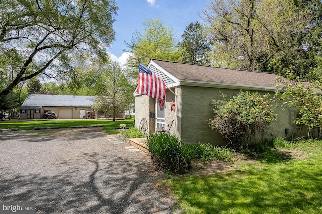 view of side of home