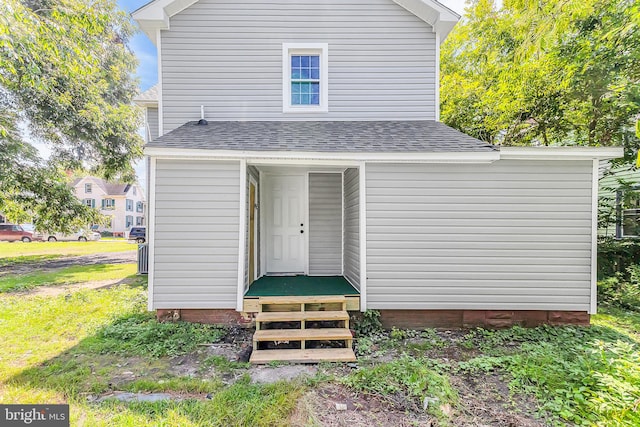 view of rear view of house