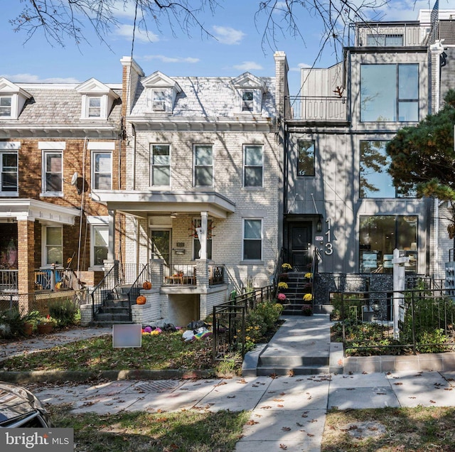 view of townhome / multi-family property