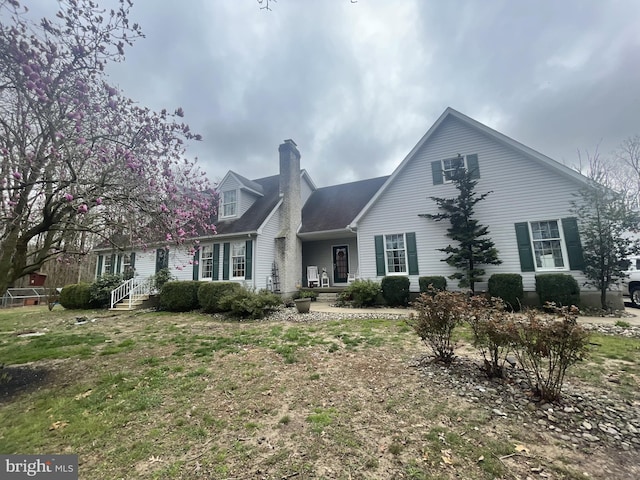 view of cape cod-style house