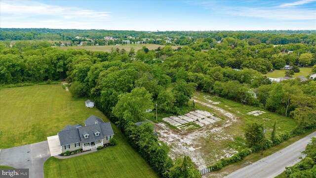 view of drone / aerial view