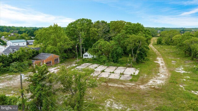 view of drone / aerial view