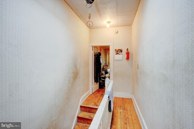 interior space featuring hardwood / wood-style flooring